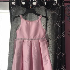 Girls pink dress
